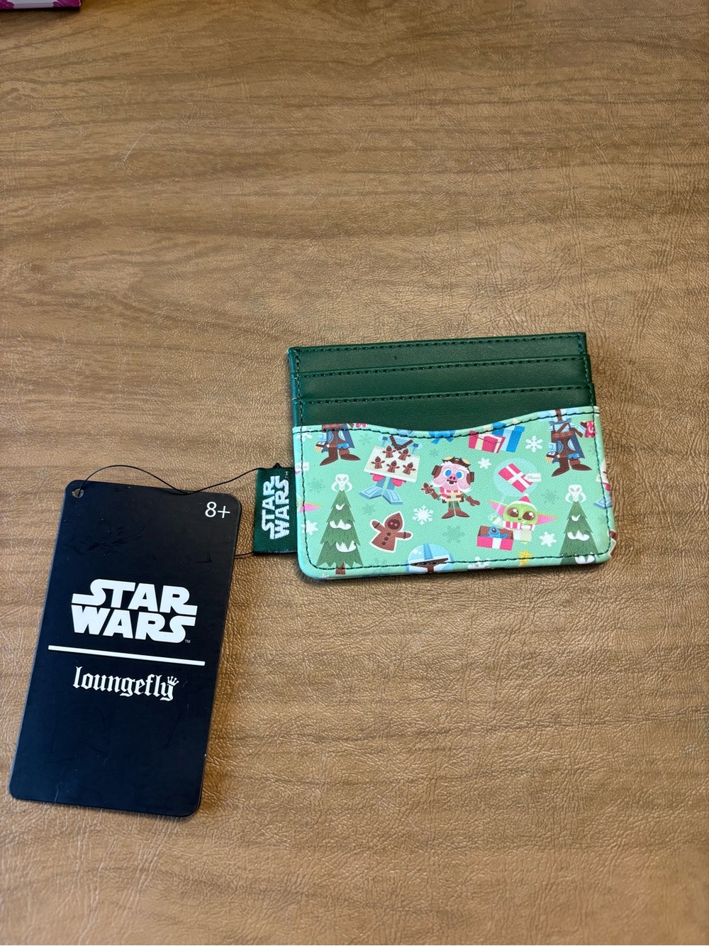 Loungefly Mint Green Star Wars Holiday Cardholder